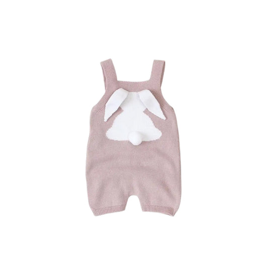 Bunny knitted romper